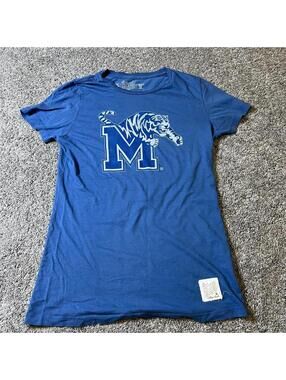 Retro Brand Girls University of Memphis Tigers M T-shirt size Girls Large